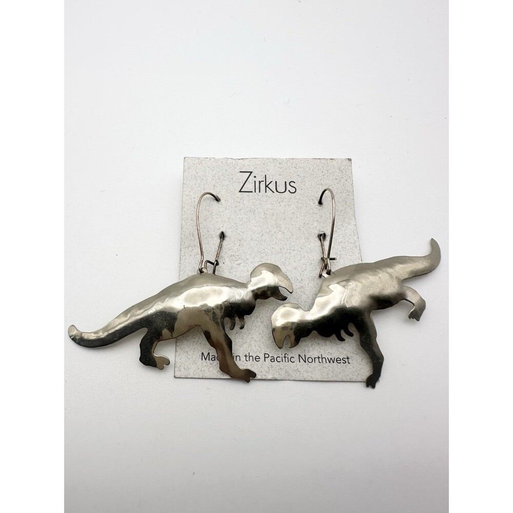 Zirkus Handmade In The Pacific Northwest Dinosaur Earrings